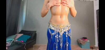 Busty Cam Girl Belly Dancing Strip - sunporno.com