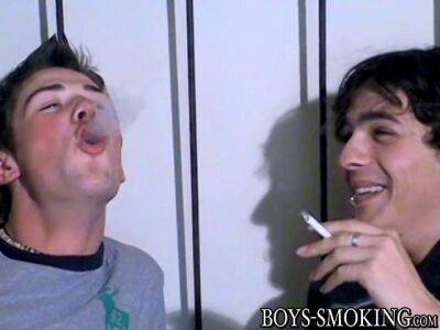 Young boys smoking and fucking hardcore - sunporno.com