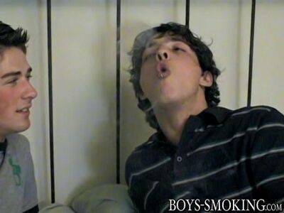 Young boys smoking and fucking hardcore - sunporno.com