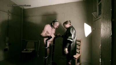 Dominatrix Mistress April - Interrogation in prison cell45 - sunporno.com - Germany