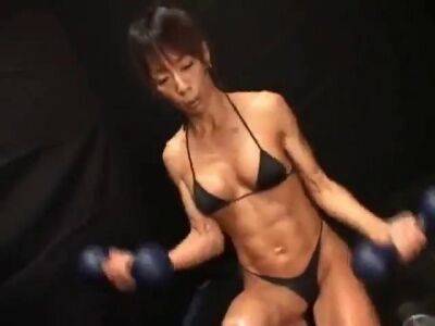 Takase Midori Japanese muscle babe fucked - sunporno.com - Japan