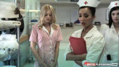 Nurse fantasy fucking with a big dick up her asshole - sunporno.com