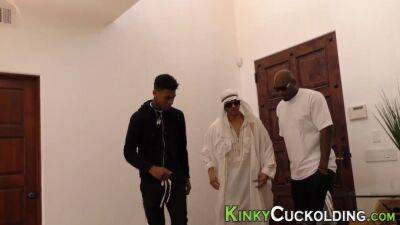 Arab wife riding black dick - sunporno.com