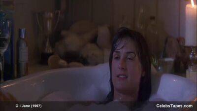 Busty celebs – Demi Moore nude in the shower - sunporno.com