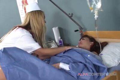 Asian sexy nurse takes care of patient - sunporno.com