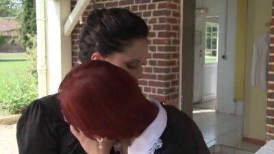 Redhead maid hard fucked by the manager - sunporno.com