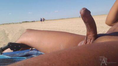 nude beach huge cock cums while people watch for 5 minutes - PureSexMatch. - sunporno.com