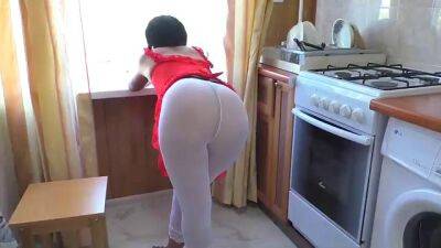 Big ass woman likes to bend over so her step- son would fuck her brains out - sunporno.com