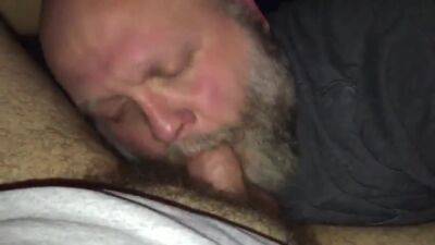 Big bear suckin my dick - pornoxo.com