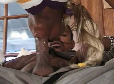 Black guy fucks hot blonde ebony cheerleader - sunporno.com