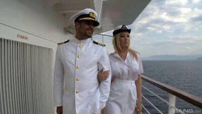 Captain of the boat fucks gorgeous blonde Dona Bell - sunporno.com