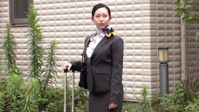 Naughty asian teen stewardess uniform sex - sunporno.com