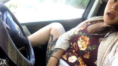 Super sexually attractive sbbws playing in car - sunporno.com