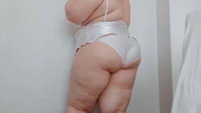 Sbbw my big belly obesity and narrower underwear I - sunporno.com