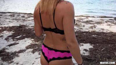 Trio On The Beach 1 - Real Whore Party - sunporno.com