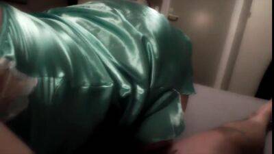 Satin slip, and satin panties sex - sunporno.com