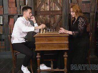 MATURE4K. Chess champion cant see rival upset and better has sex with him - pornoxo.com