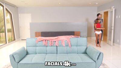 FACIAL4K Multiple Cum Explosion Facials All Over Friendly Neighbor - sunporno.com