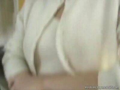 Japanese Babe insert Carrot on her hairy pussy masturbating - sunporno.com - Japan