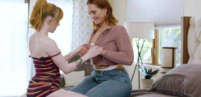 Madi - Redhead Madi Collins And Siri Dahl - A Trip Down Memory LAME, Large Breast Video - inxxx.com