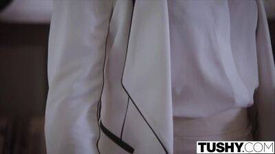 TUSHY.com - Submissive secretary punished and sodomised - sunporno.com