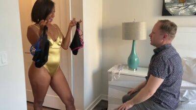 Interracial ebony girl fucks white guy - sunporno.com - Usa