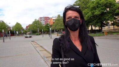 CzechStreets - Milf walking in public with vibrator - sunporno.com - Czech Republic