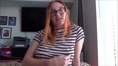 Lustful redhead teen with hairy pussy horny xxx clip - sunporno.com