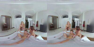 Gina Gerson - Casey - Casey Nice, Gina Gerson, Renata Fox - Russian Foursome - sunporno.com - Russia