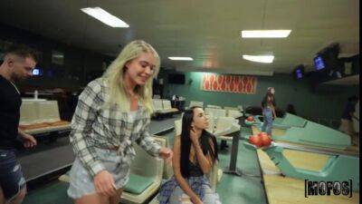 Gaby Ortega - The Bowling Alley goes Crazy - sunporno.com