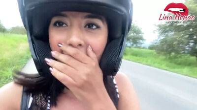 I masturbate in public on a motorcycle - sunporno.com - India