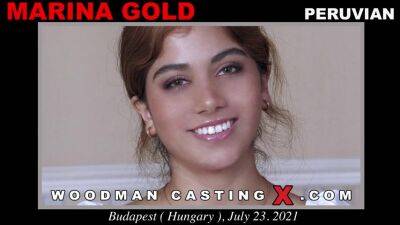 DP In Hard Casting Marina Gold - sunporno.com