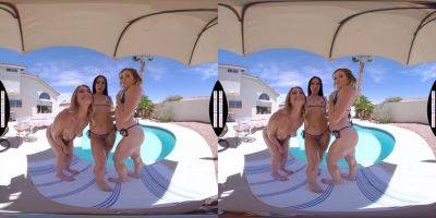 Bikini Teens Pool VR 4K - sunporno.com