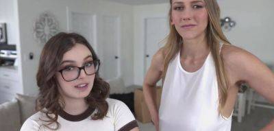 Stepmom Is Schooling Her Daughter On The Art Of Pleasing Cock - inxxx.com