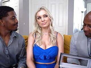 Big Ass, Kenzie Taylor Wants Anal With Big Black Cocks - sunporno.com