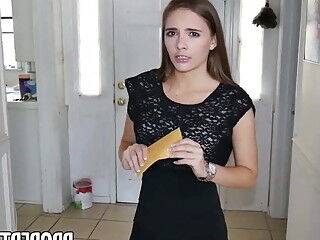 PropertySex - Hot young petite realtor fucks client for sale - sunporno.com